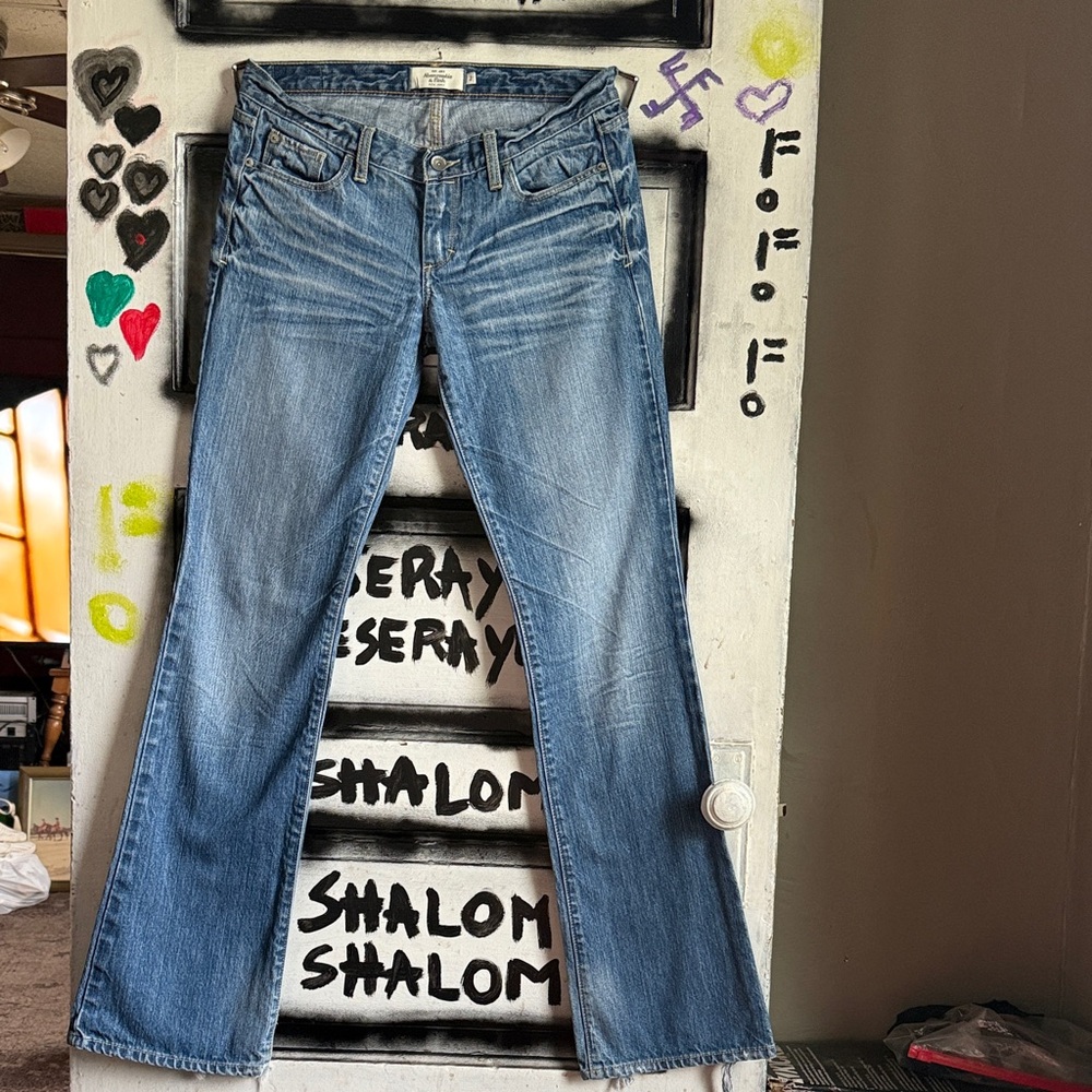 Stylish Blue Boot Cut Jeans for Women